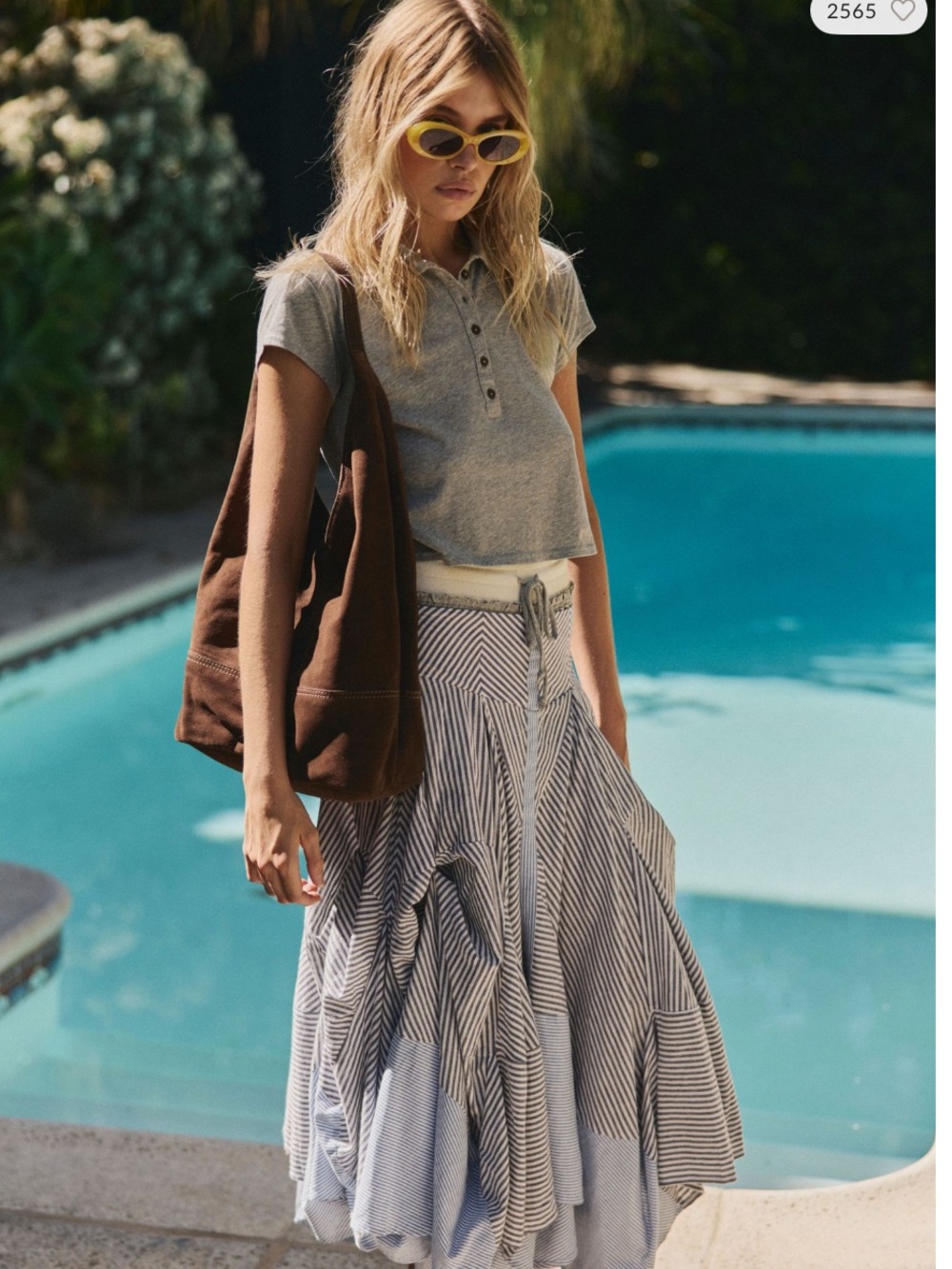 Free people Tried and True skirtall